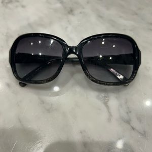 Chanel black sunglasses